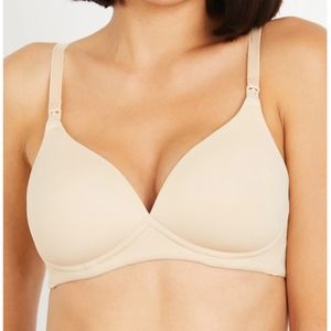 Oh Baby by Motherhood- Wireless Maternity/Nursing Bra in Nude, size 38C